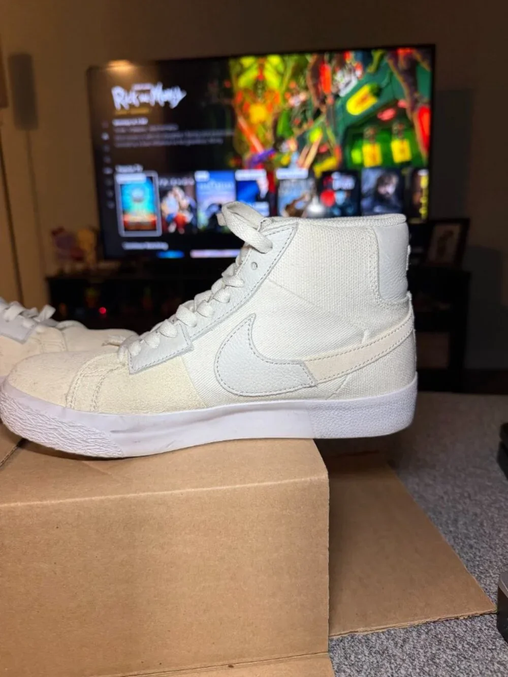 NIke Blazer Mid Summit White Sail